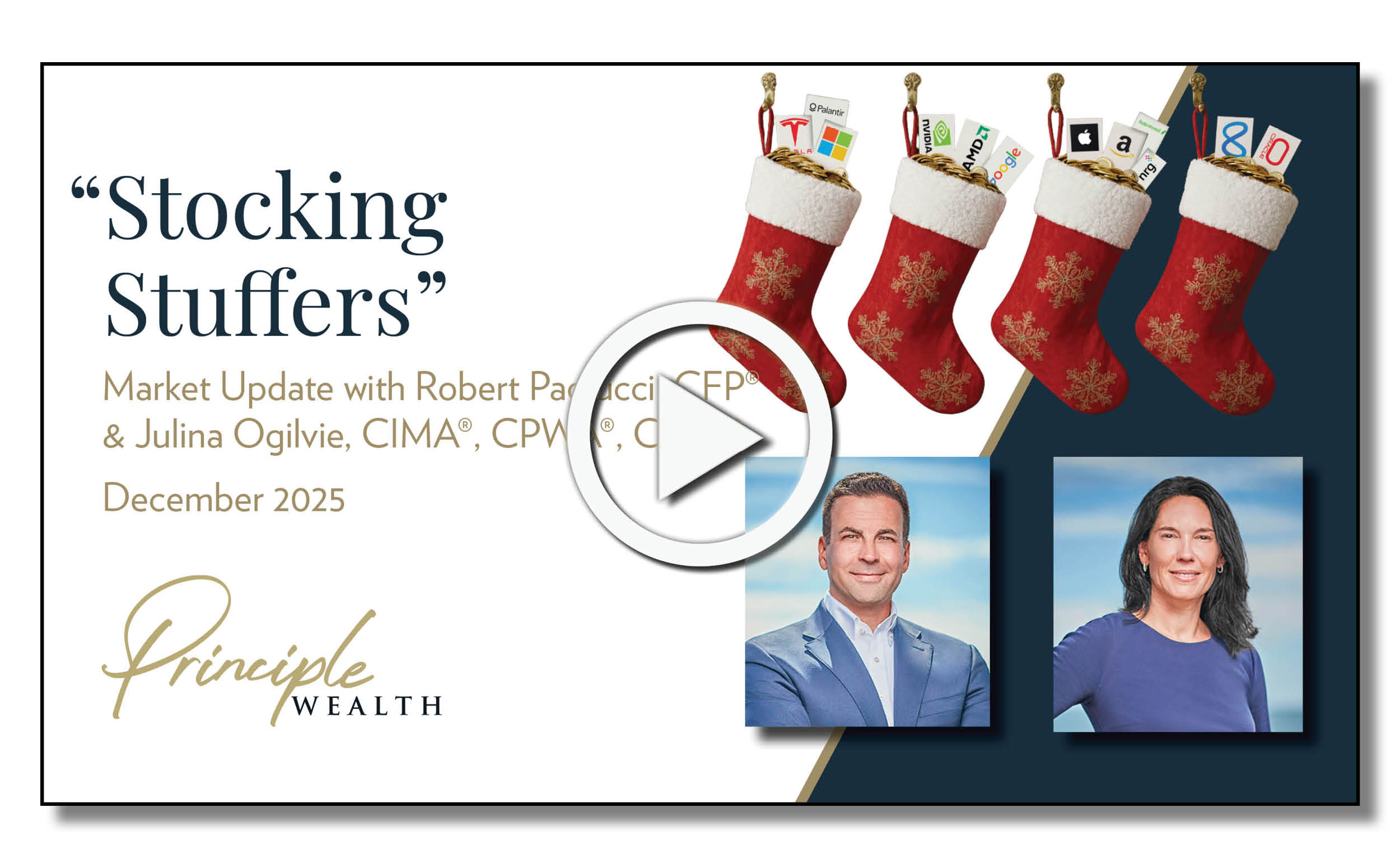 Stocking Stuffers principle wealth december market video 2025