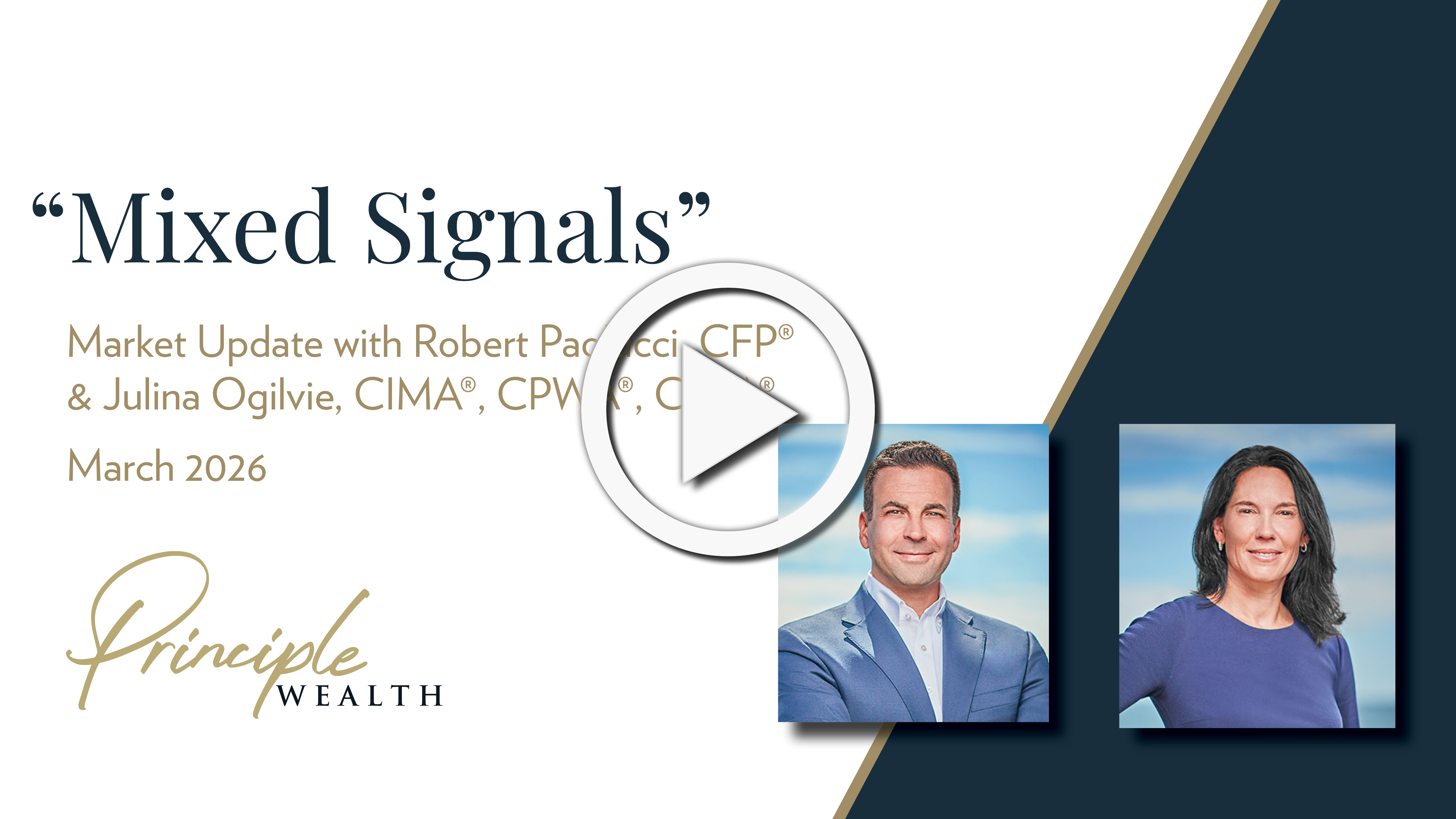 Monthly Market Update - March 2026 - Mixed Signals